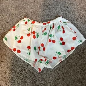 Cute Cherry Shorts for Women!